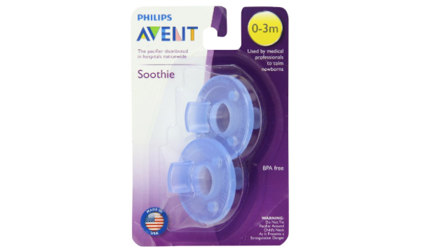 Amazon: Philips Avent Soothie Pacifier, 0-3 Months, 2 Count Only $2.40