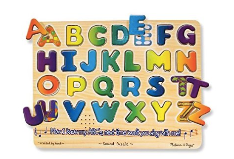 melissa and doug alphabet puzzle sound
