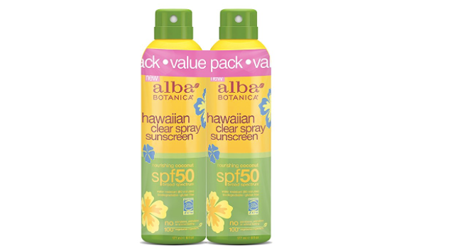 Amazon: Alba Botanica Hawaiian SPF 50 Clear Spray ...