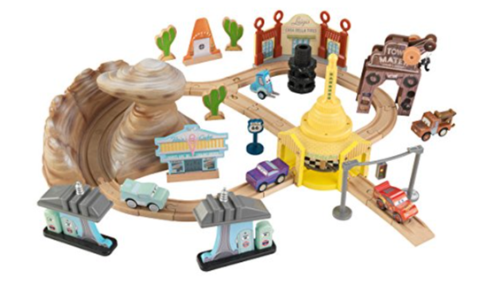 wooden pixar cars