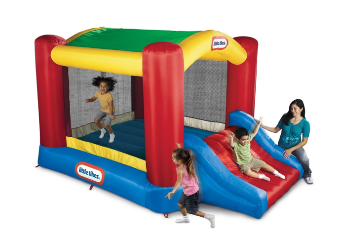 jump slide bouncer little tikes