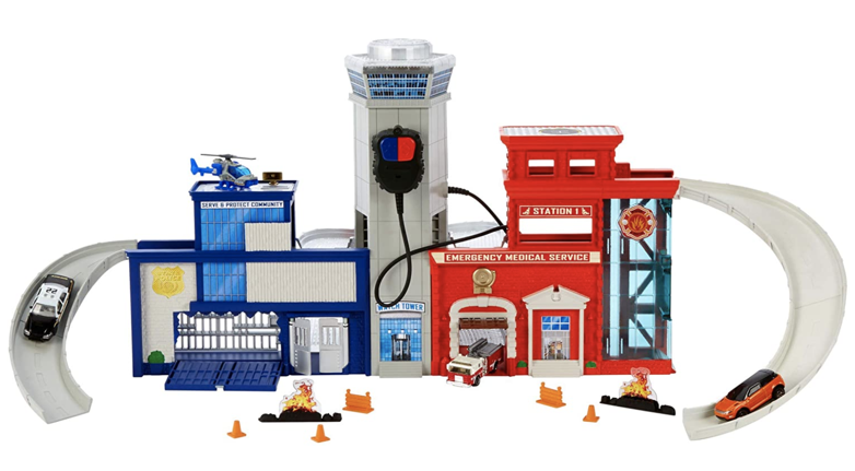 matchbox rescue headquarters deluxe play set